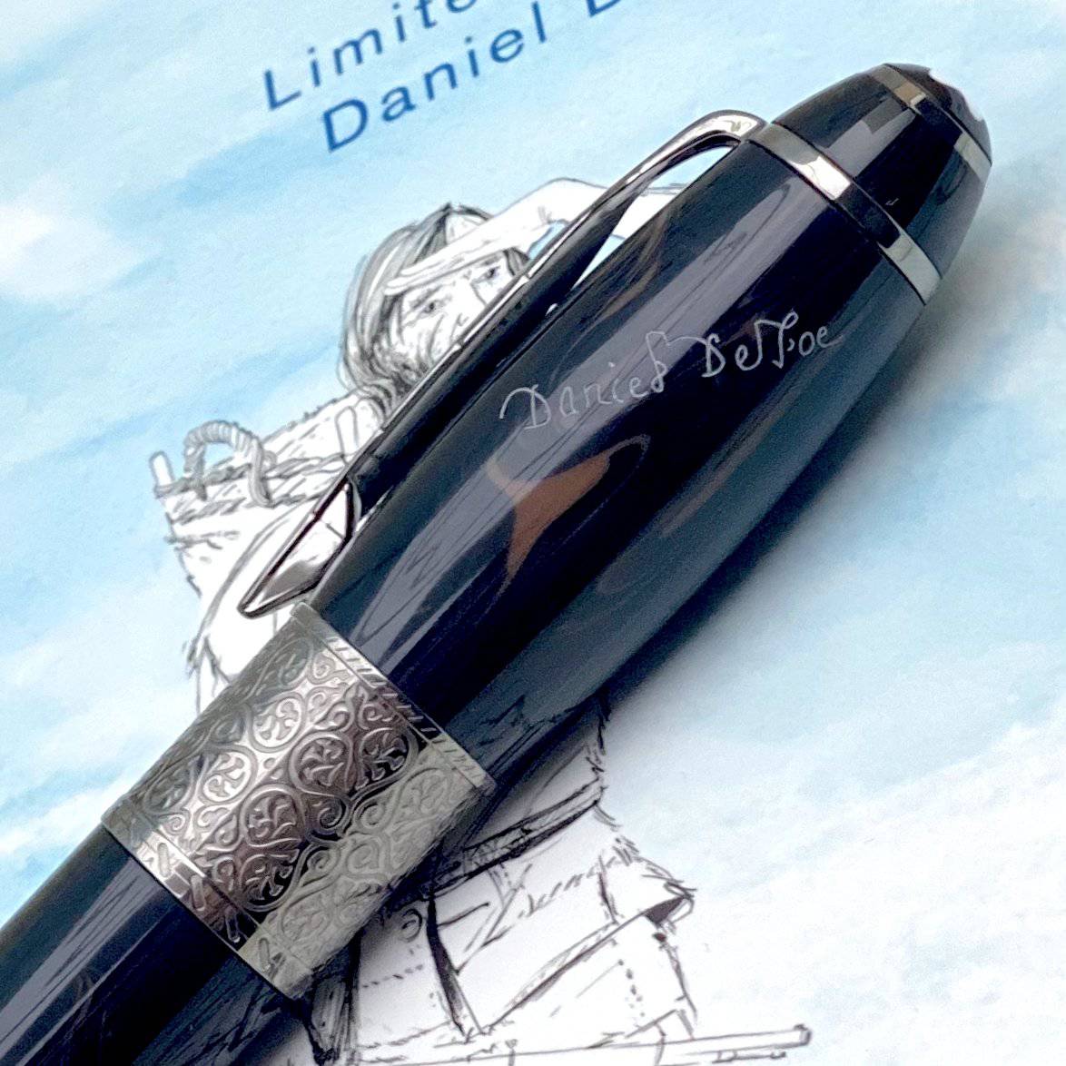Montblanc Writers Edition Daniel Defoe Kugelschreiber - penfabrik