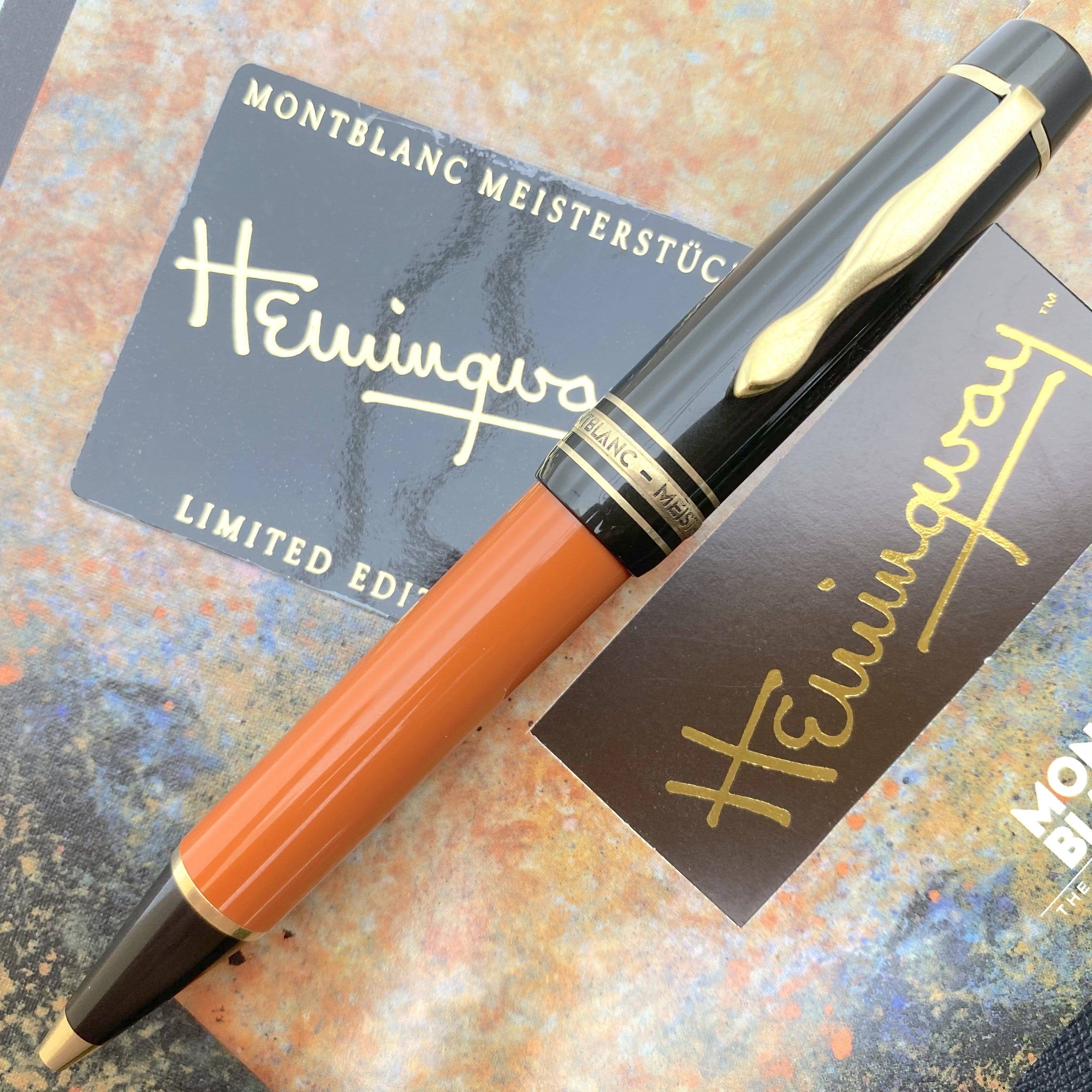 Montblanc Writers Edition Ernest Hemingway Kugelschreiber - penfabrik