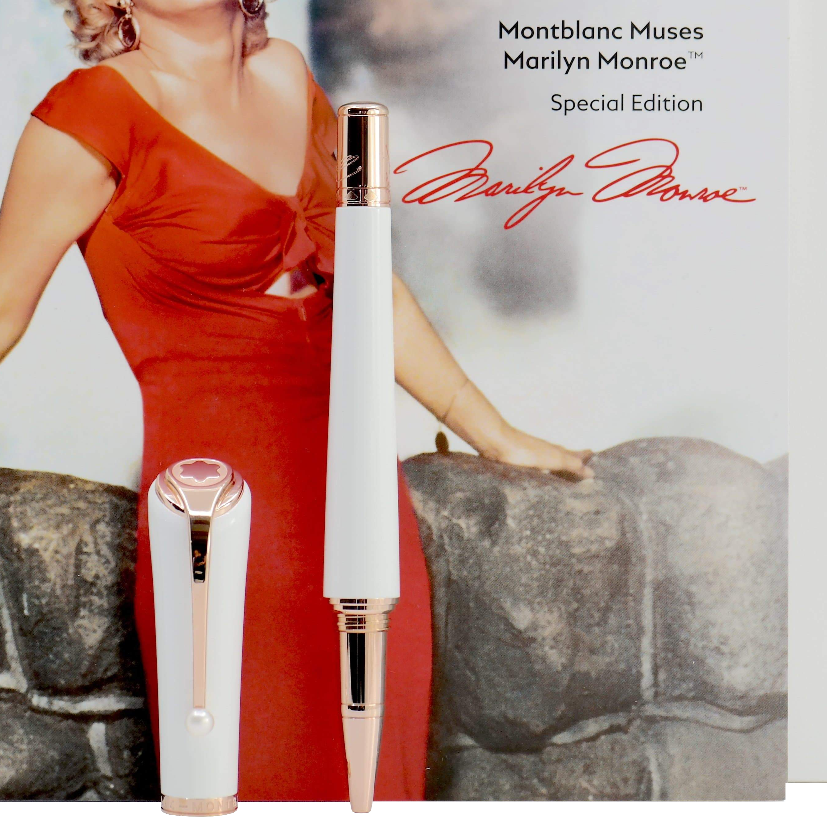 Montblanc Muses Edition Marilyn Monroe Pearl Rollerball - penfabrik