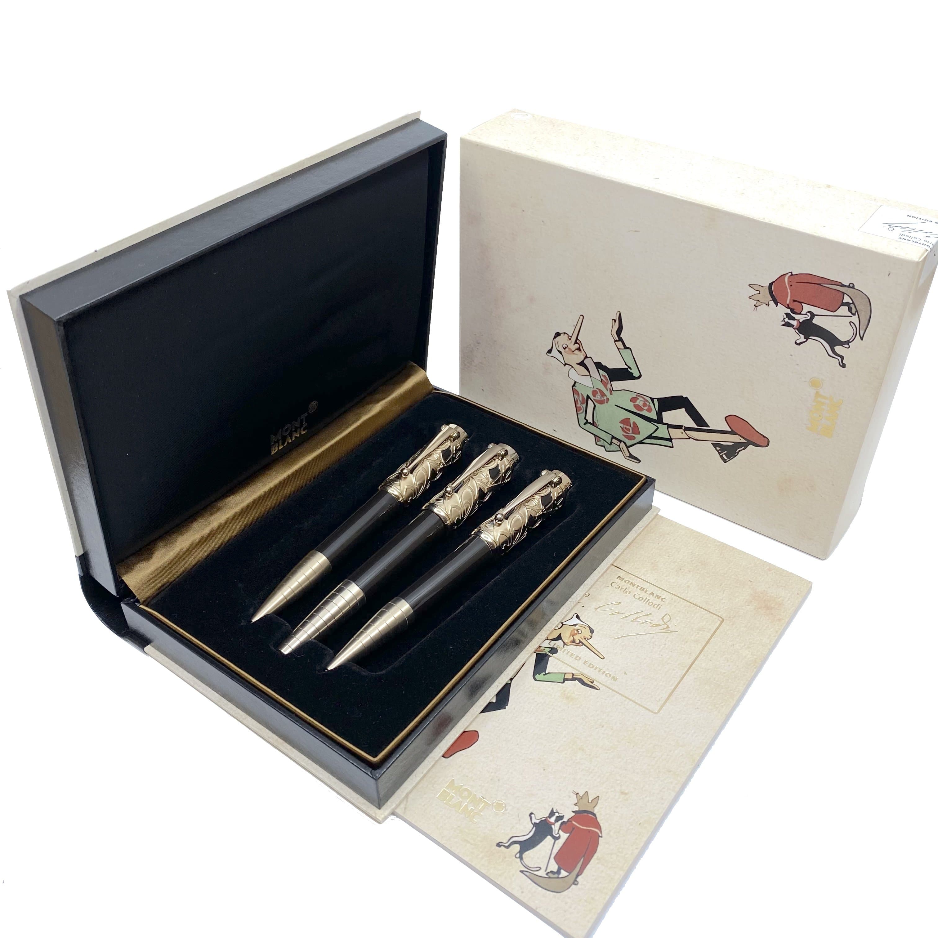 Montblanc Writers Edition Carlo Collodi 3er SET - penfabrik