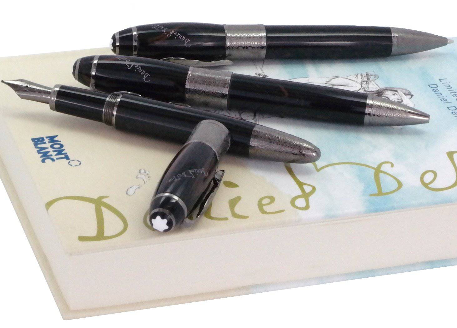 Montblanc Writers Edition Daniel Defoe 3er Set - penfabrik