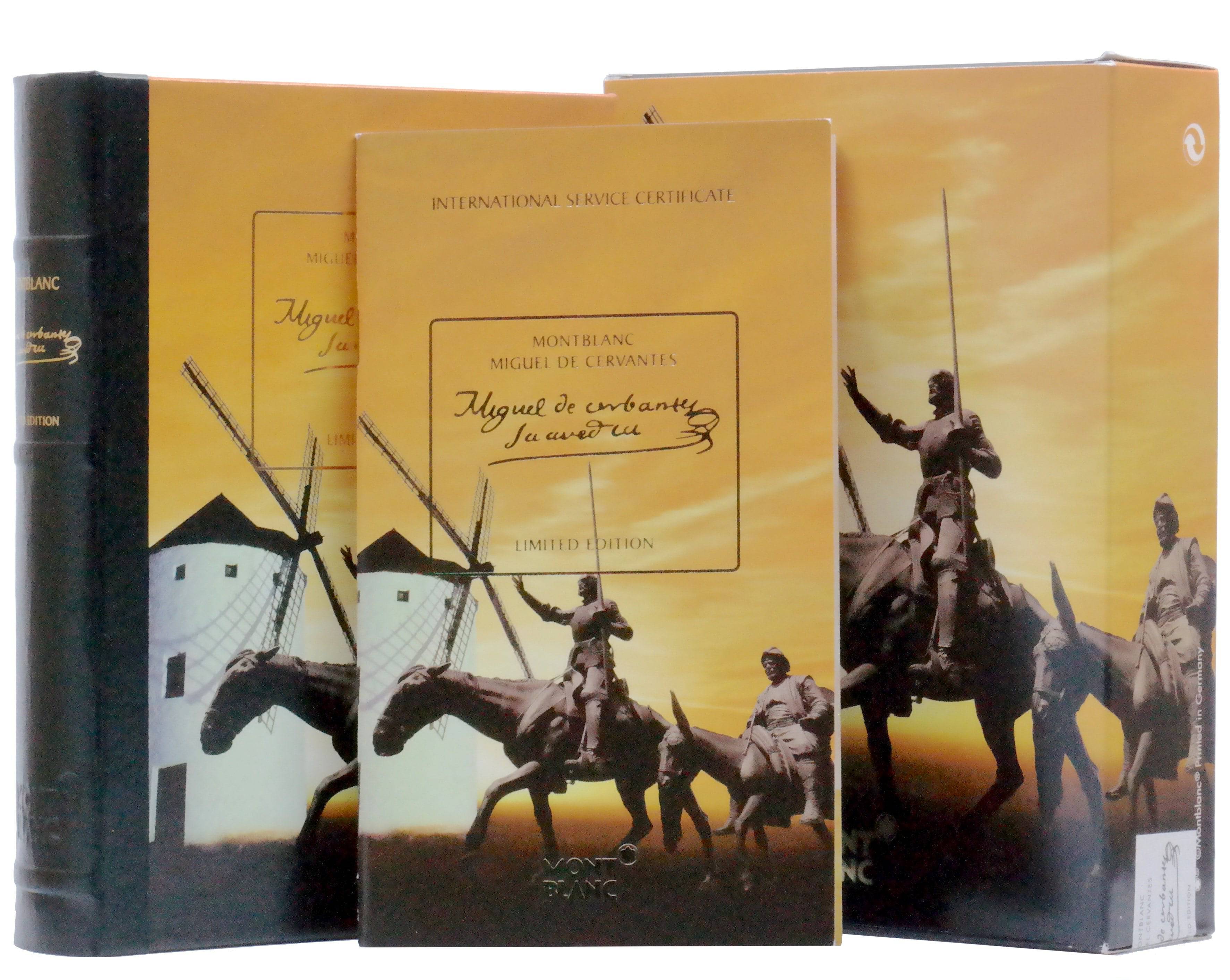 Montblanc Writers Edition Miguel de Cervantes 3er Set - penfabrik