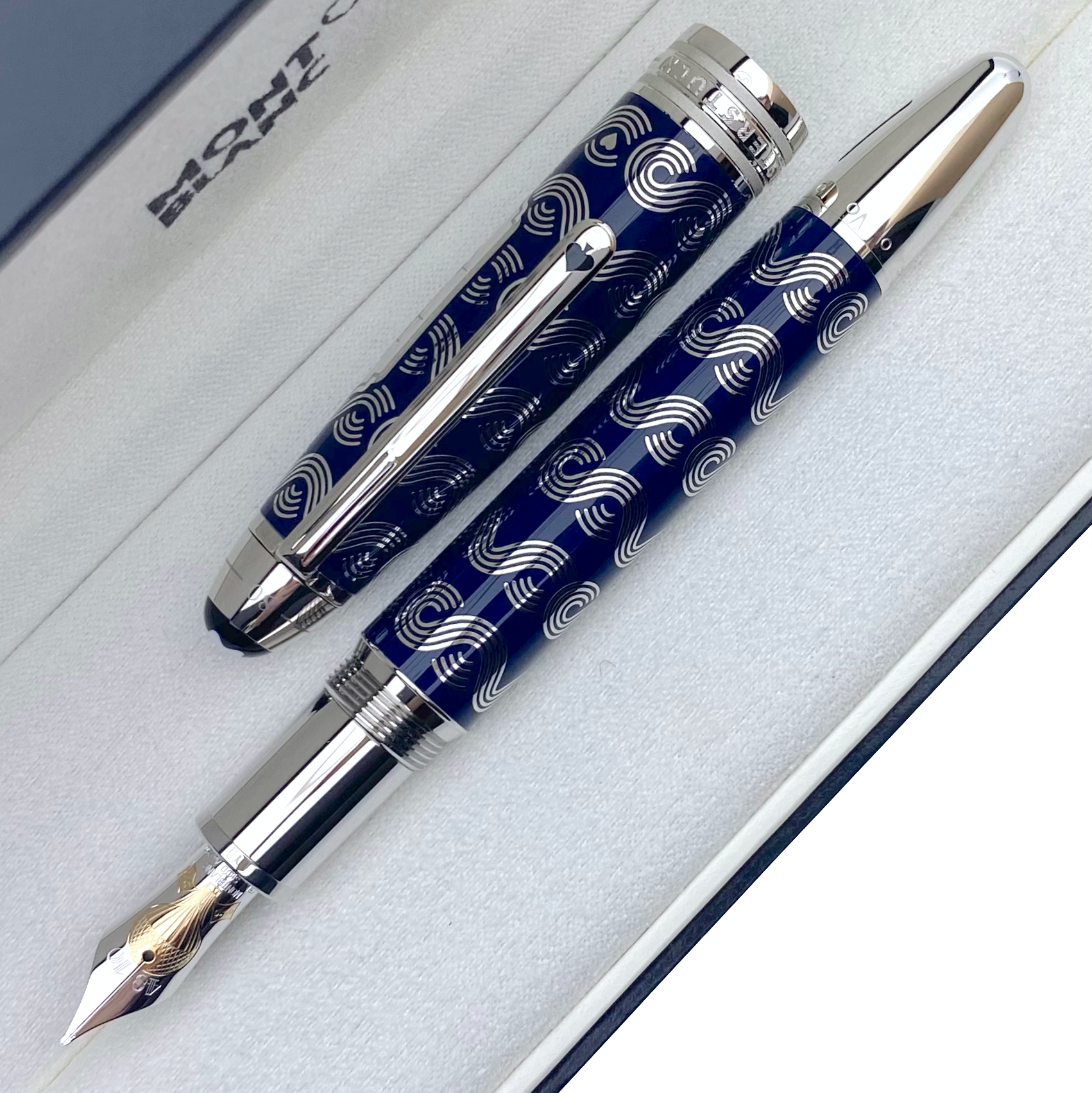 Montblanc Meisterstück Solitaire In 80 Tagen um die Welt LeGrand Füllfederhalter - penfabrik