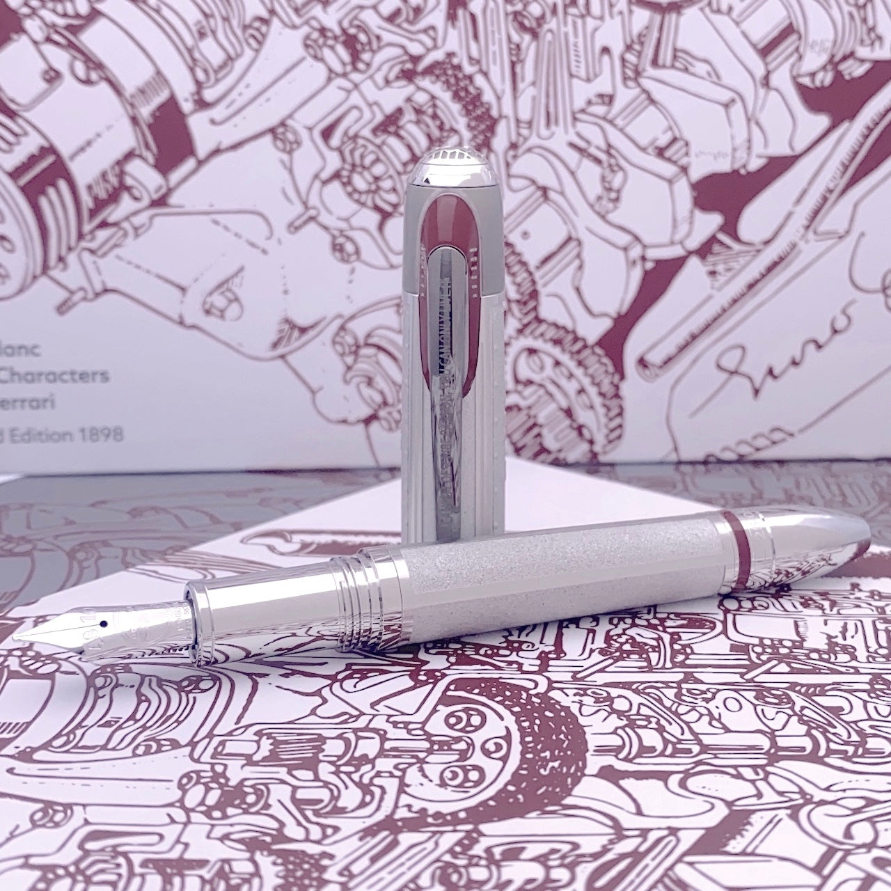 Montblanc Great Characters Limited Edition 1898 Enzo Ferrari Fountain Pen