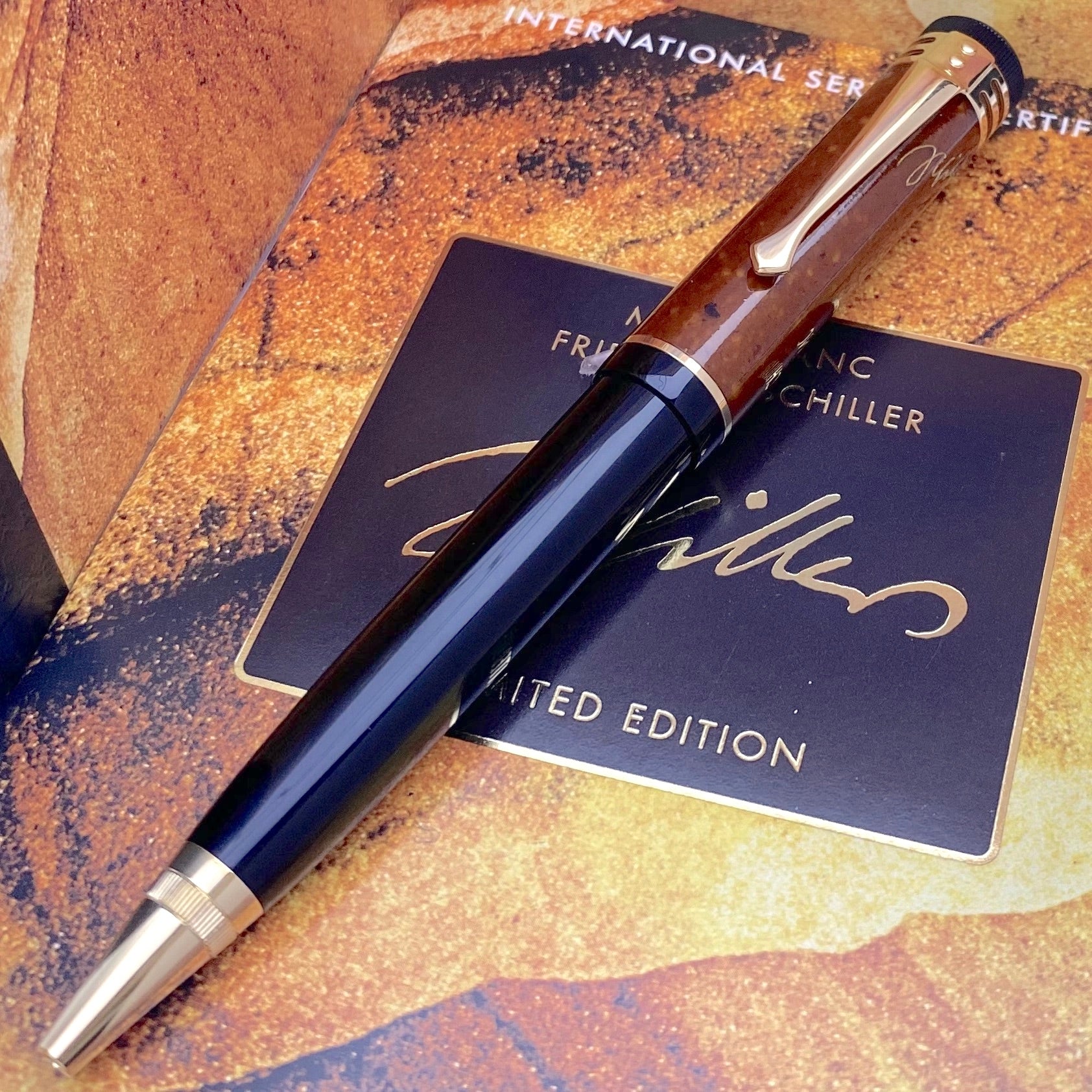 Montblanc Writers Edition Friedrich Schiller Kugelschreiber - penfabrik