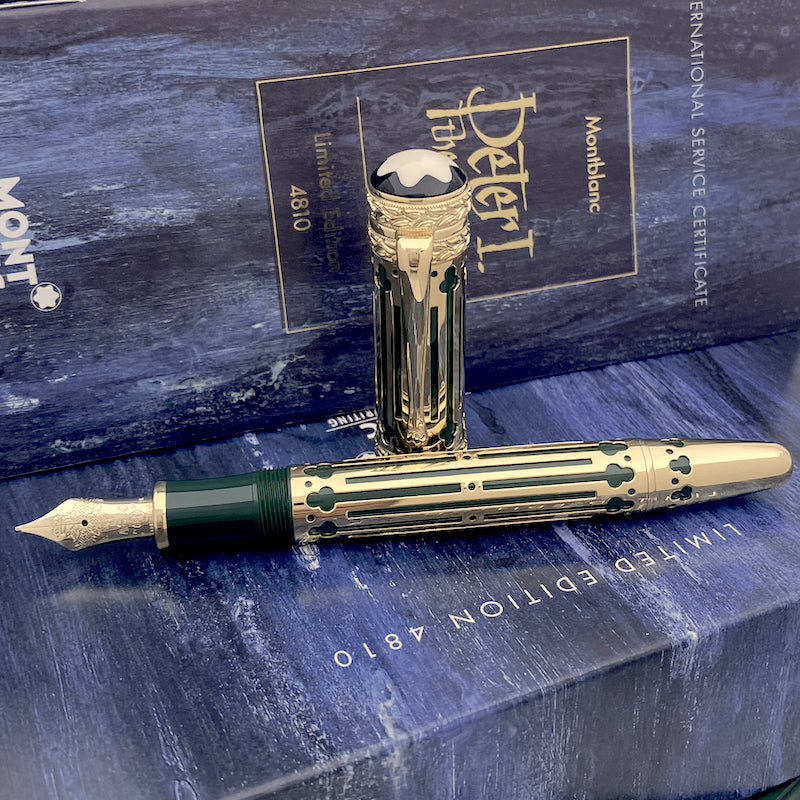Montblanc Patron of Art 4810 Peter & Catherine the Great pen SET