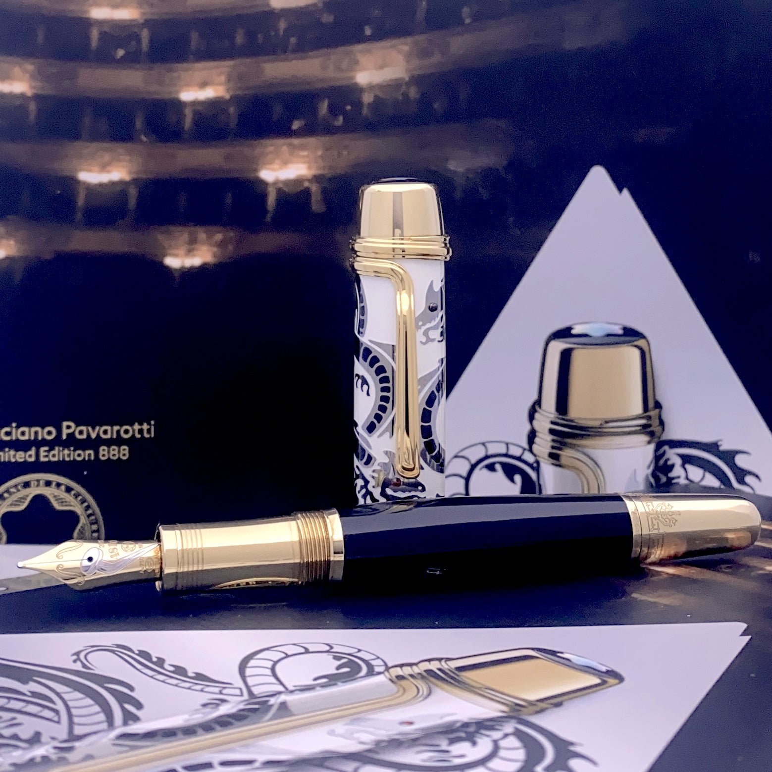 Montblanc Patron of Art Luciano Pavarotti 888 Fountain Pen