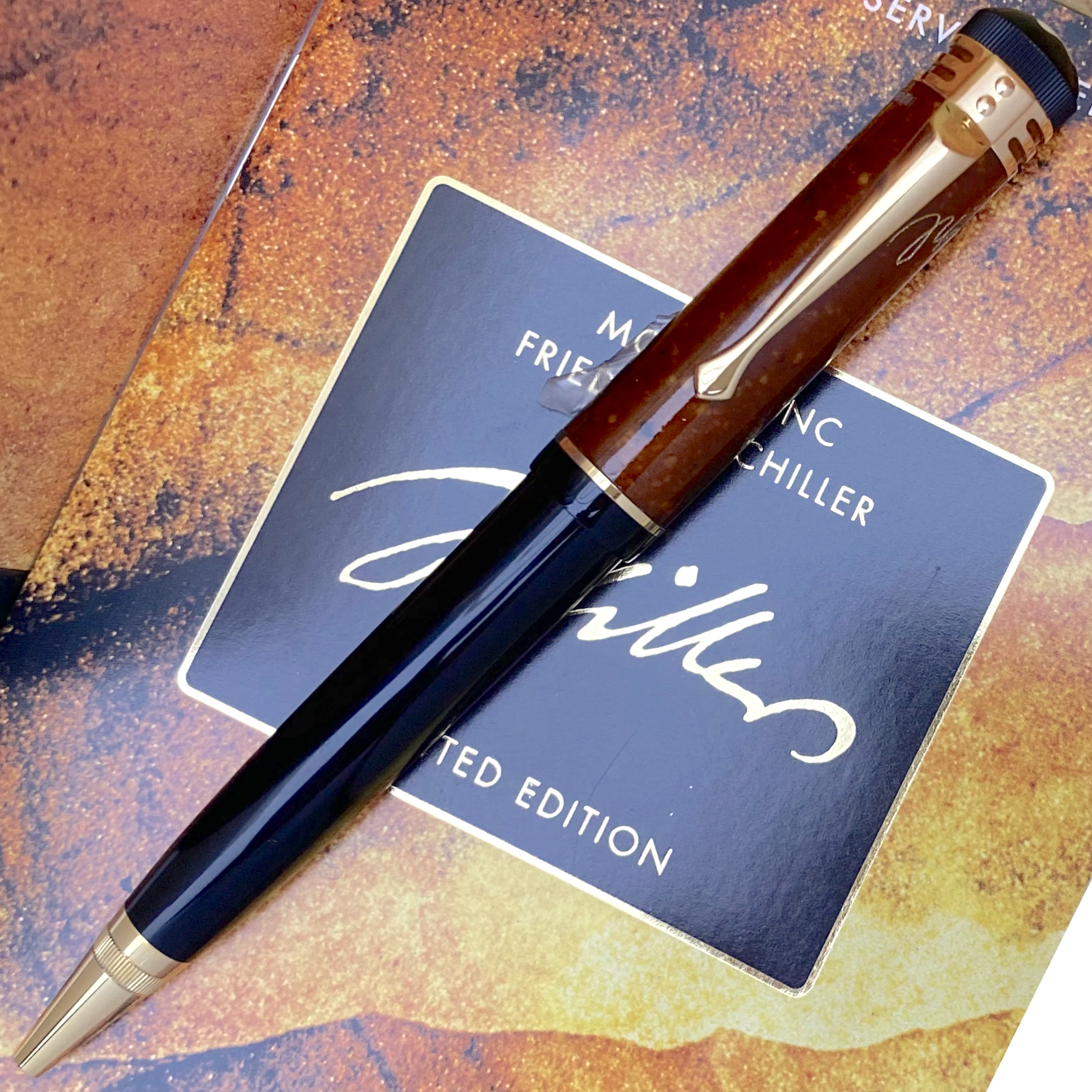 Montblanc Writers Edition Friedrich Schiller Kugelschreiber - penfabrik