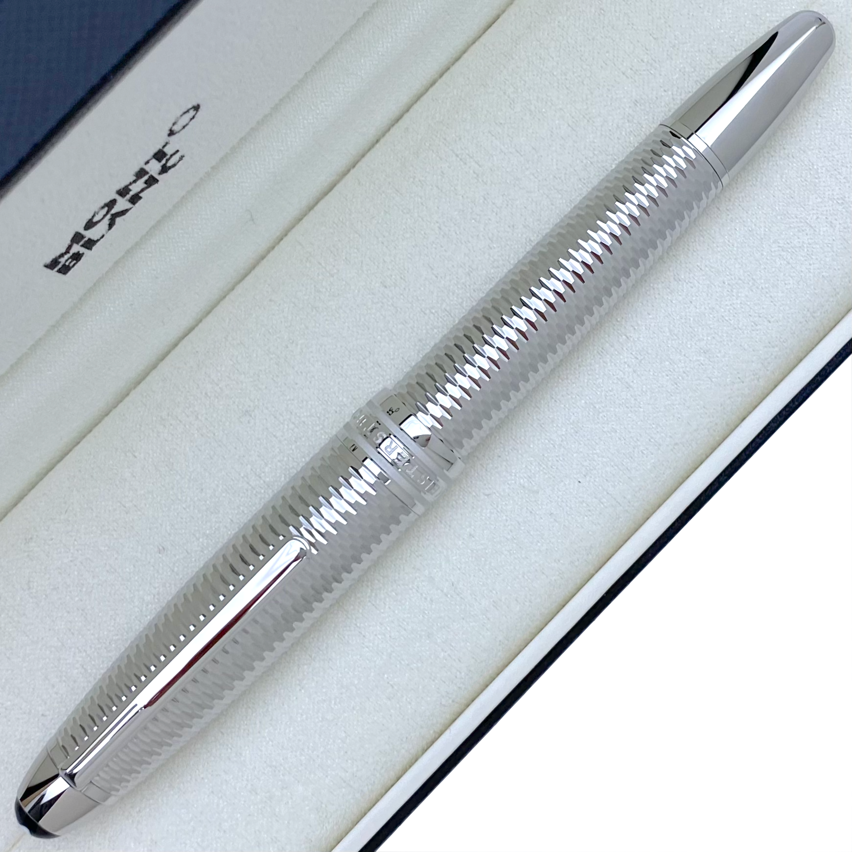 Montblanc Meisterstück Solitaire Geometry LeGrand Füllfederhalter - penfabrik