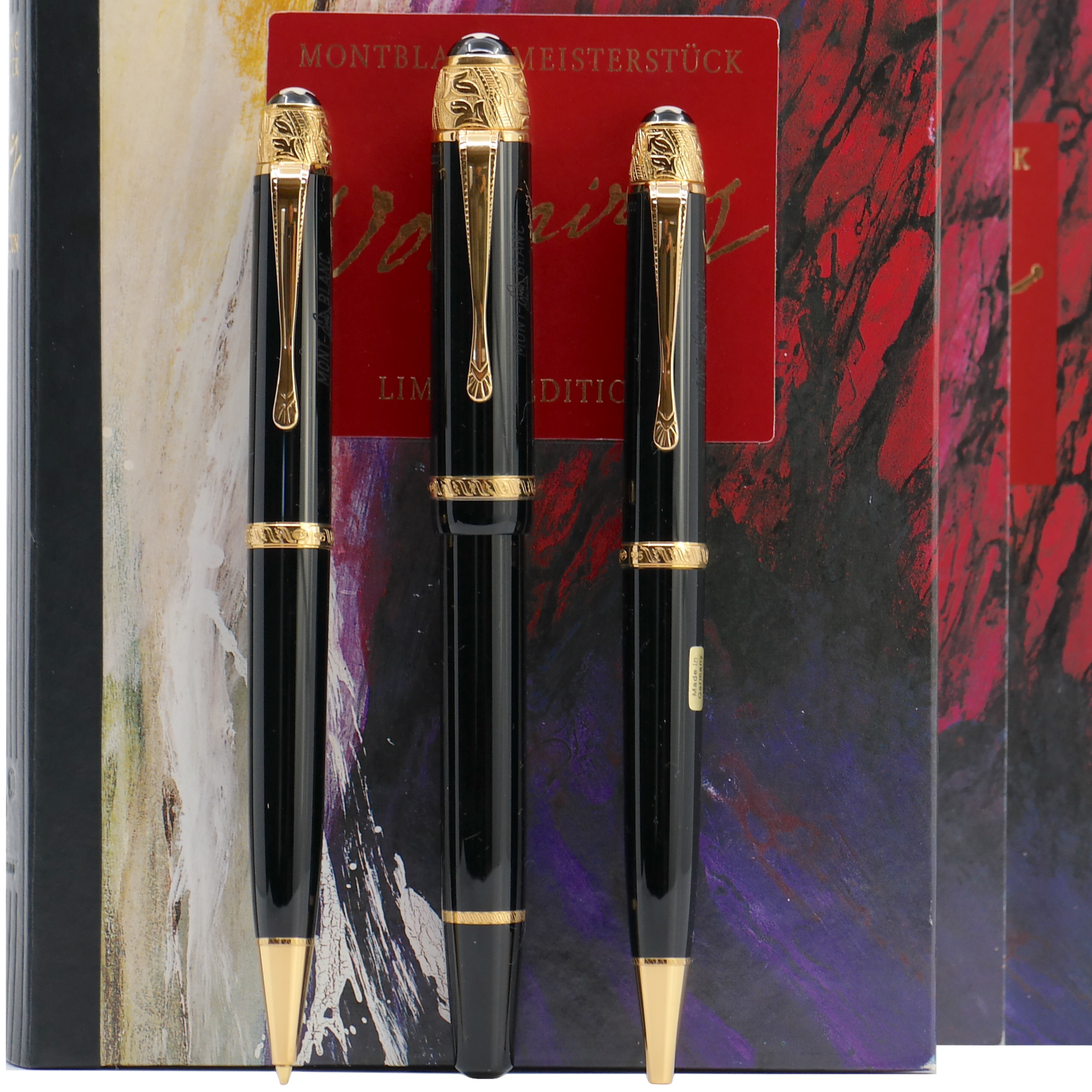 Montblanc Writers Edition Voltaire 3er SET - penfabrik