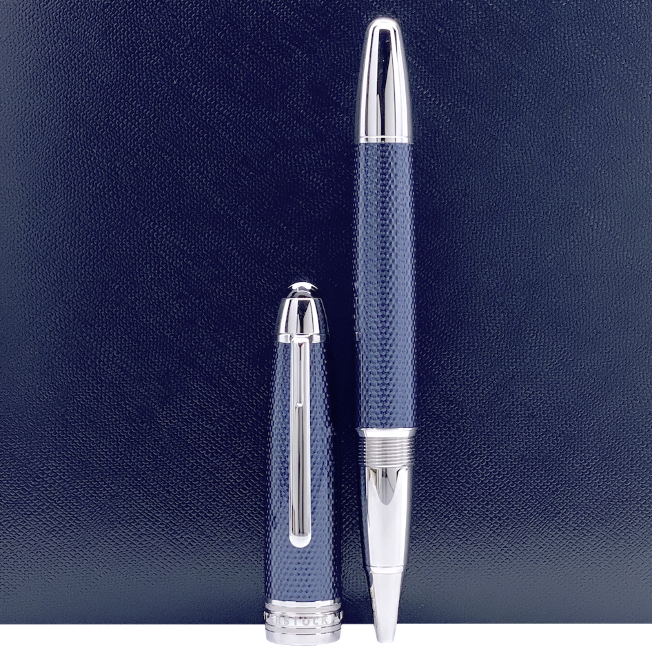 筆記具 Mont Blanc M2370 Blue Hour Rollerball Montblanc Meisterstuck Solitaire Doue Blue Hour Classique