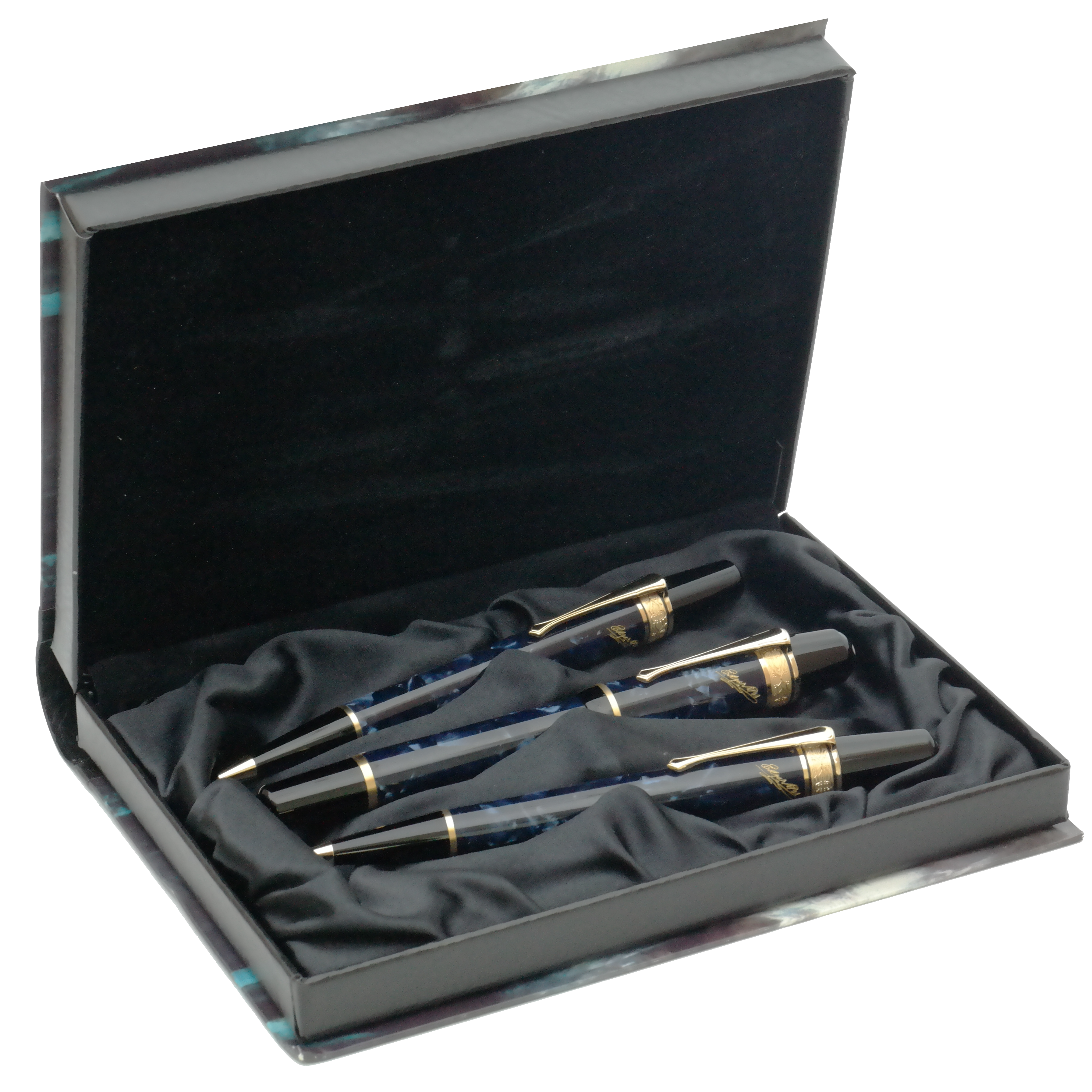 Montblanc Writers Edition Edgar Allen Poe Set (FF/KS/DB) - penfabrik