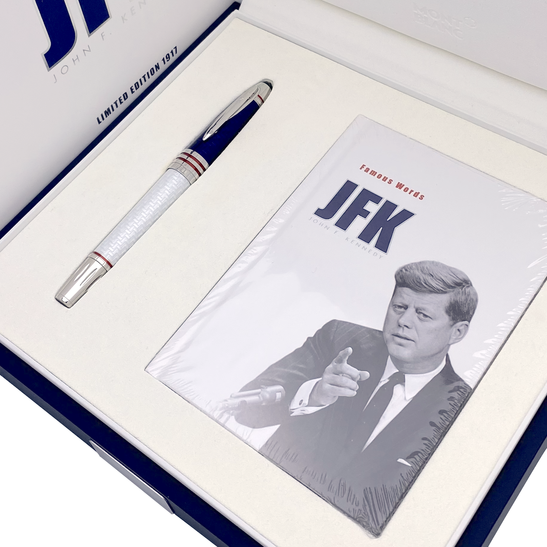 Montblanc Great Characters John F. Kennedy 1917 Rollerball - penfabrik