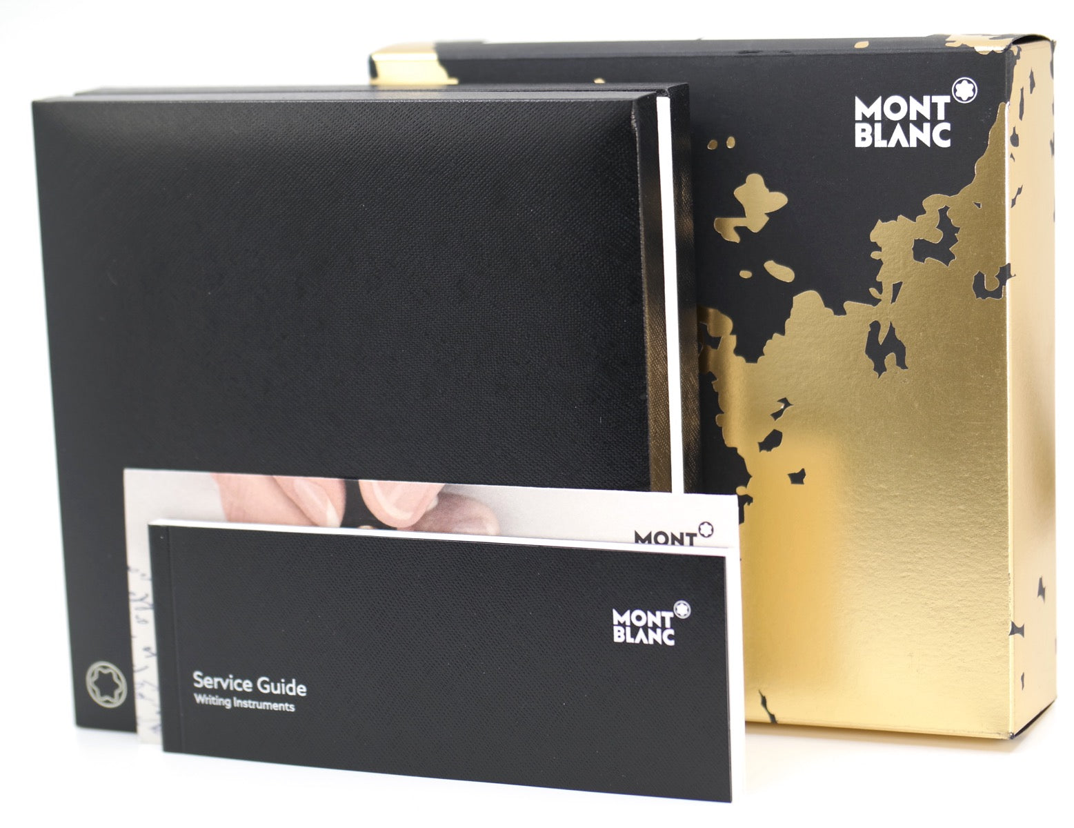 Montblanc Meisterstück Solitaire Calligraphy Gold Leaf Flex nib Füllfederhalter - penfabrik