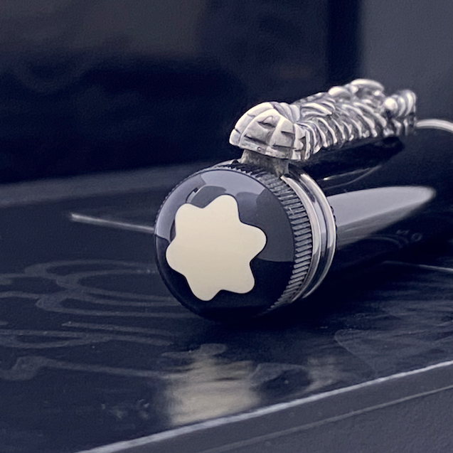 Montblanc Writers Edition 1993 Imperial Dragon Asia Line Fountain Pen ...