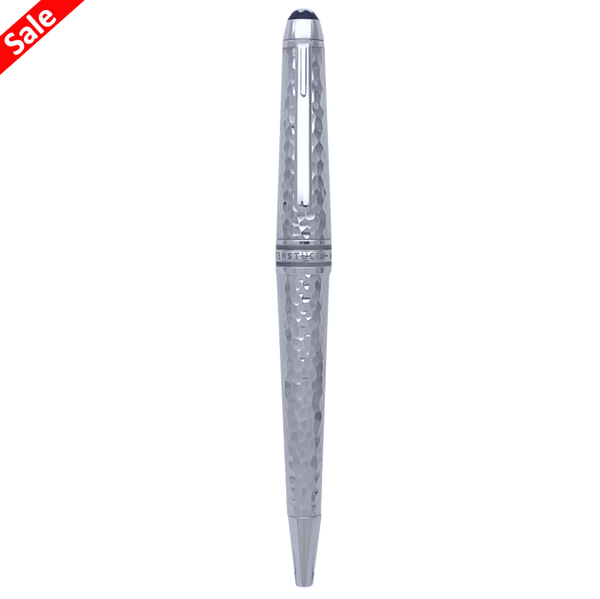 Montblanc Meisterstück Solitaire Martele Ballpoint Pen with Montblanc Pen Sleeve - SALE