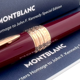 Montblanc Great Characters John F. Kennedy Füllfederhalter Burgundy - penfabrik