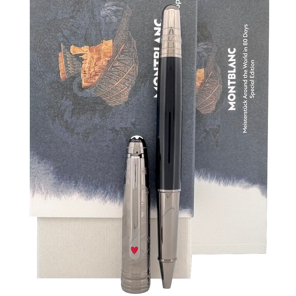 Montblanc Meisterstück In 80 Tagen um die Welt Classique Doue Rollerball