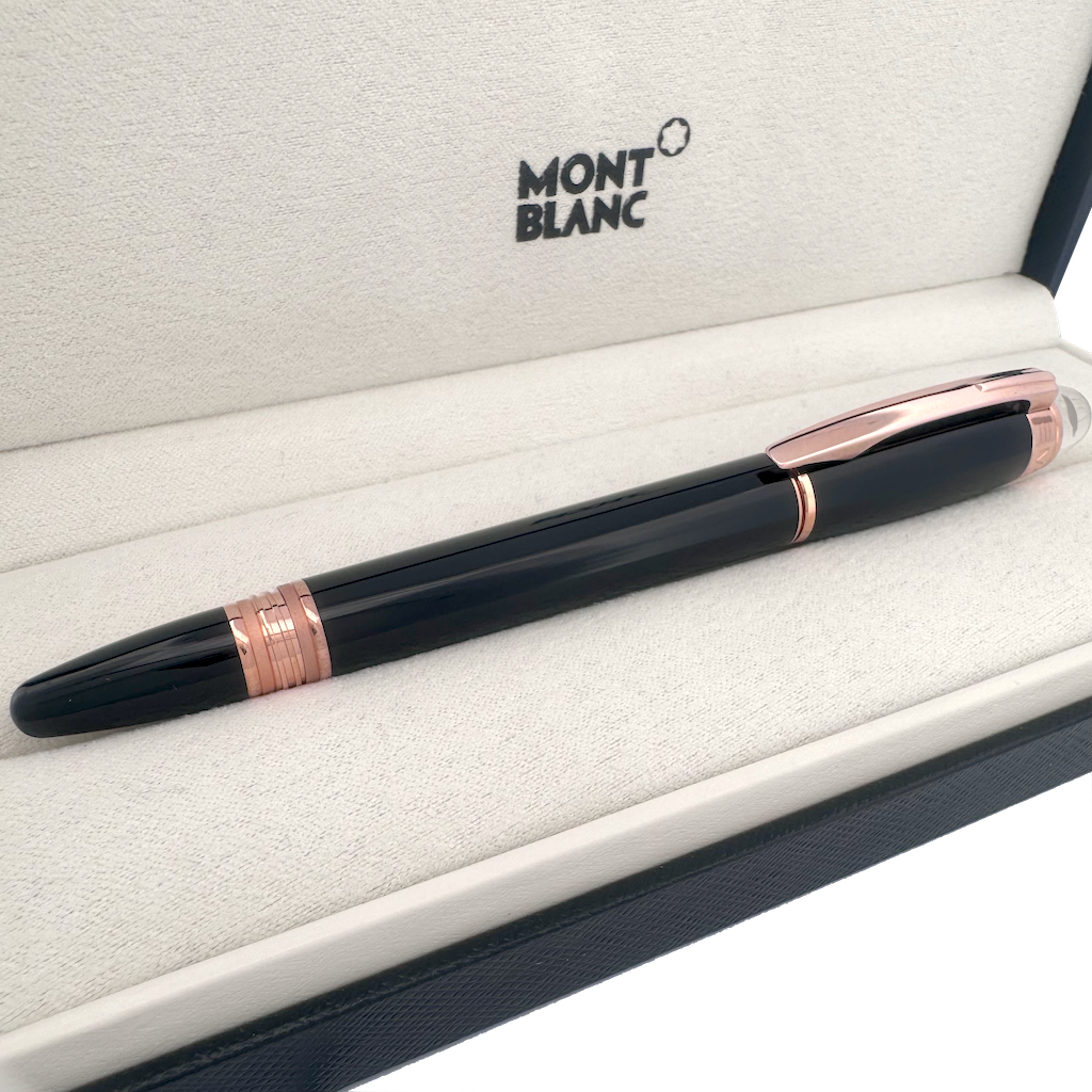 Montblanc StarWalker Red-Gold plated Resin Fountain Pen