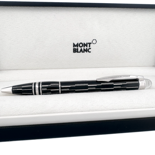 Montblanc StarWalker Black Mystery Ballpoint Pen - SALE