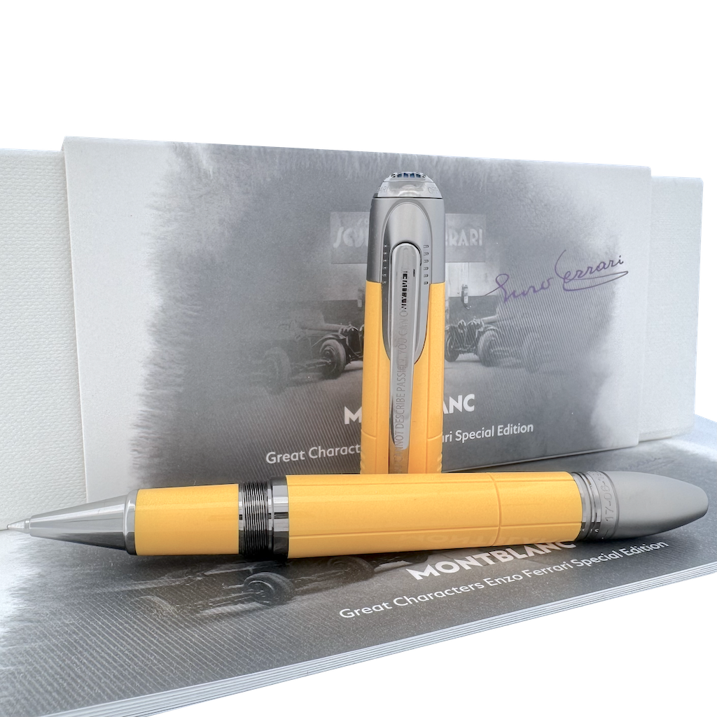 Montblanc Great Characters Special Edition Ferrari Enzo Giallo Modena Rollerball