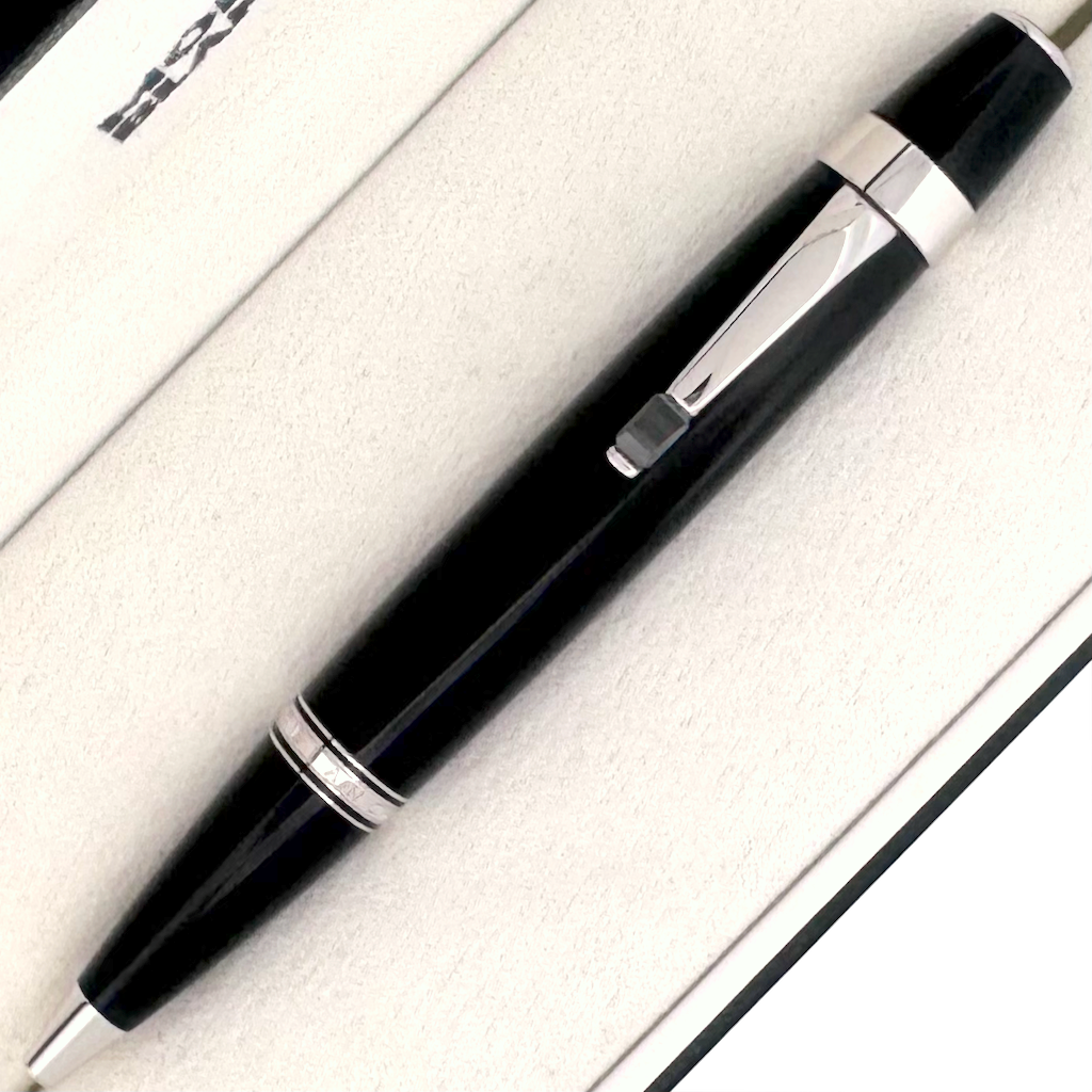 Montblanc Boheme Noir Platinum Line Kugelschreiber - penfabrik