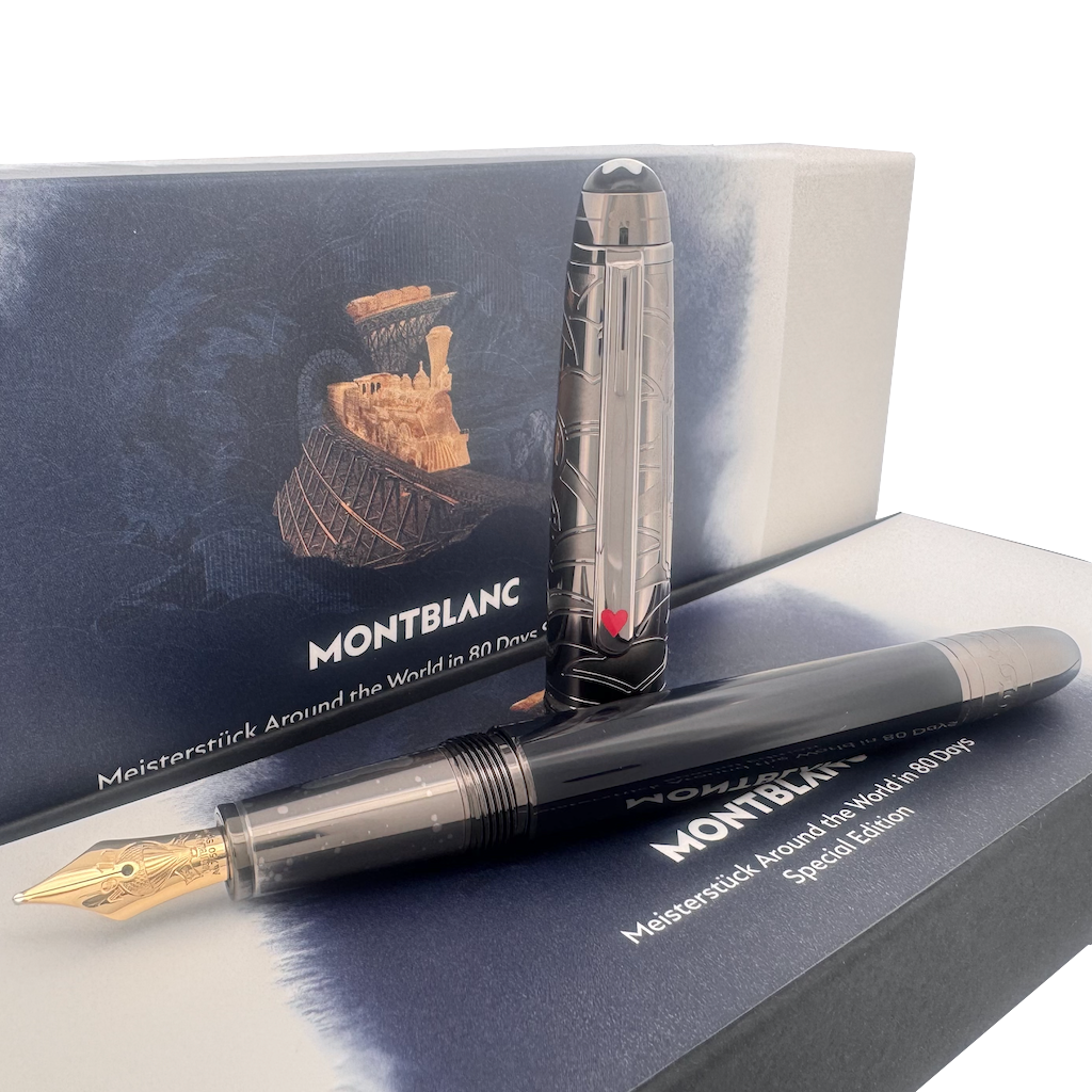 Montblanc Meisterstück In 80 Tagen um die Welt Classique Doue Füllfederhalter