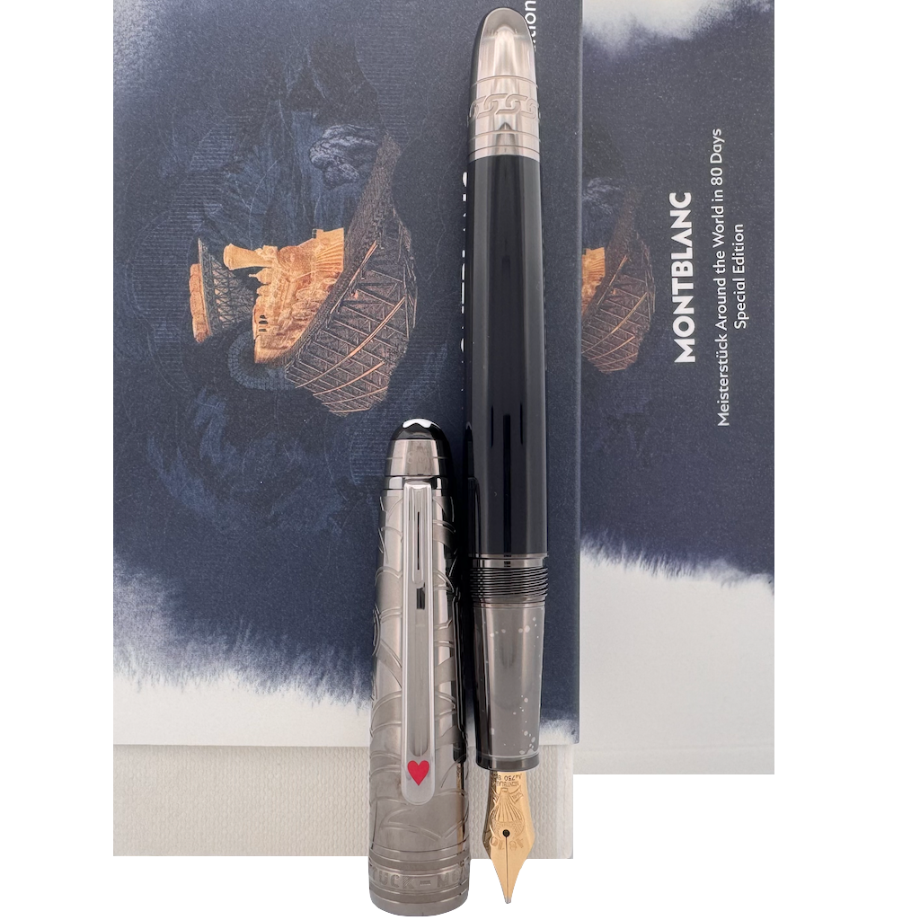 Montblanc Meisterstück In 80 Tagen um die Welt Classique Doue Füllfederhalter