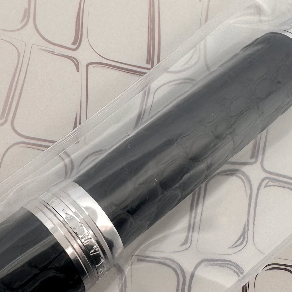 Montblanc Meisterstück Great Masters Exotic Leather Alligator Rollerball Black