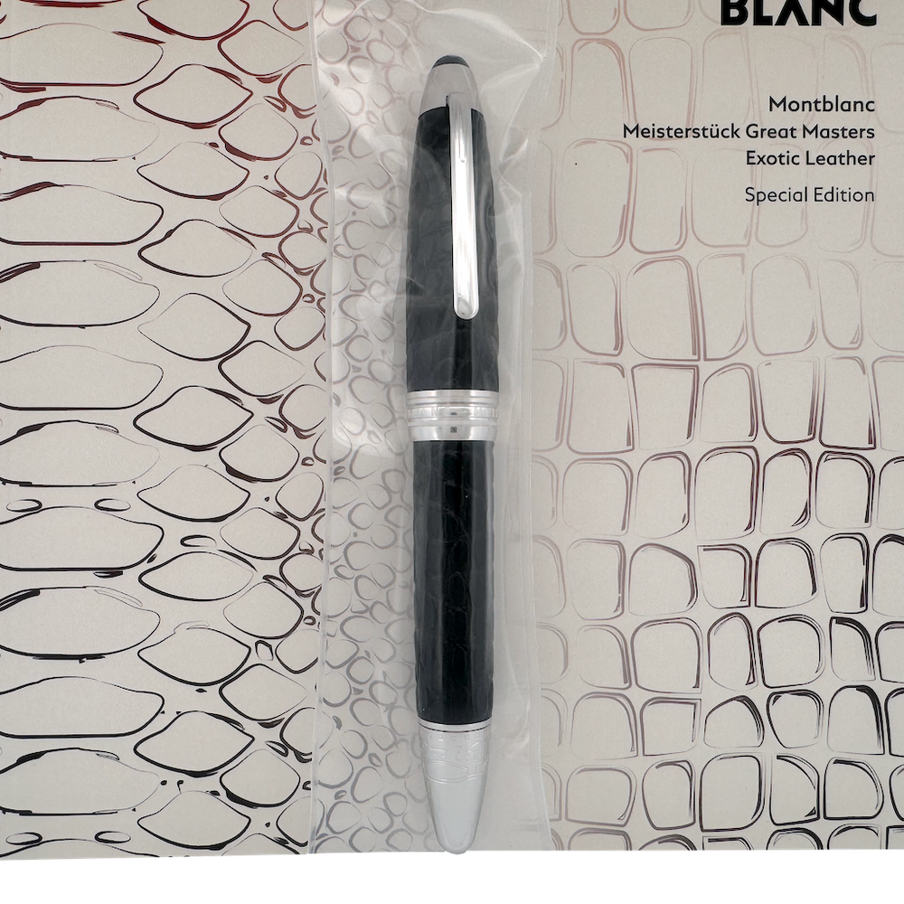 Montblanc Great Masters Exotic Leather Alligator Rollerball 