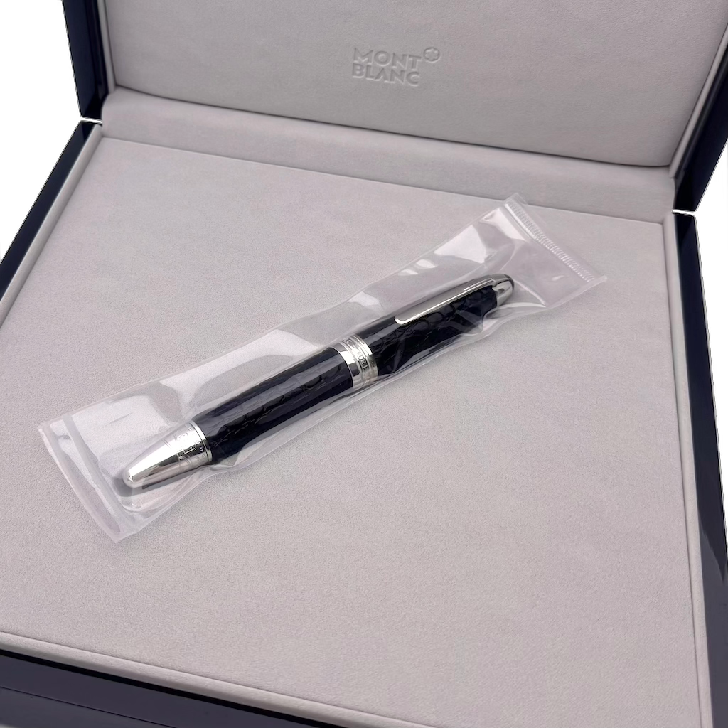 Montblanc Meisterstück Great Masters Exotic Leather Alligator Rollerball Black