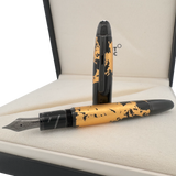 Montblanc Meisterstück Solitaire Calligraphy Gold Leaf Füllfederhalter