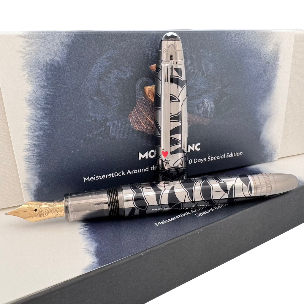Montblanc Meisterstück In 80 Tagen um die Welt Solitaire LeGrand Füllfederhalter