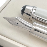 Montblanc Meisterstück White Solitaire Classique Fountain Pen