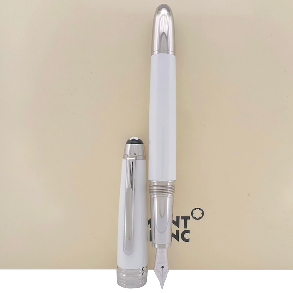 Montblanc Meisterstück White Solitaire Classique Fountain Pen