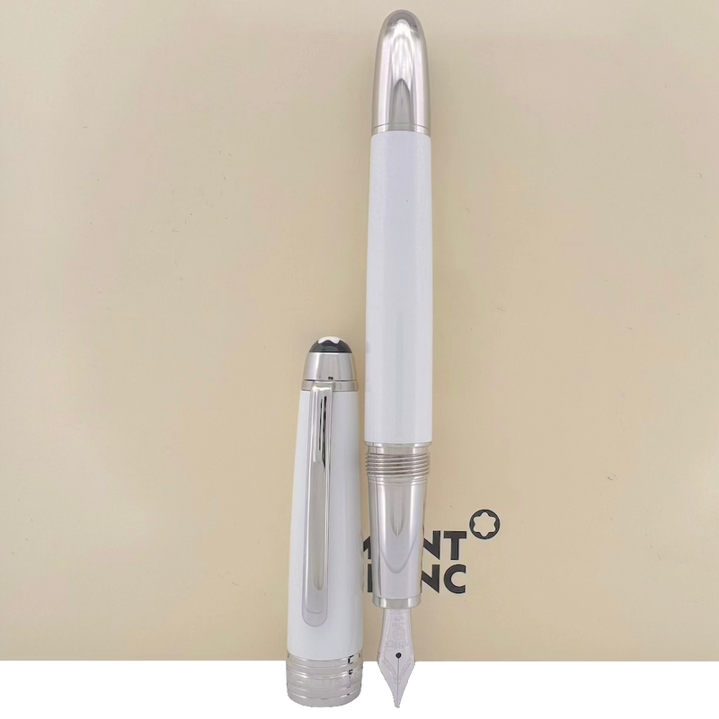 Montblanc Meisterstück White Solitaire Classique Fountain Pen