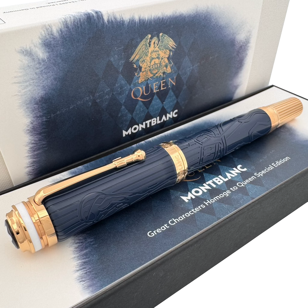 Montblanc Great Characters Special Edition Homage to Queen Rollerball