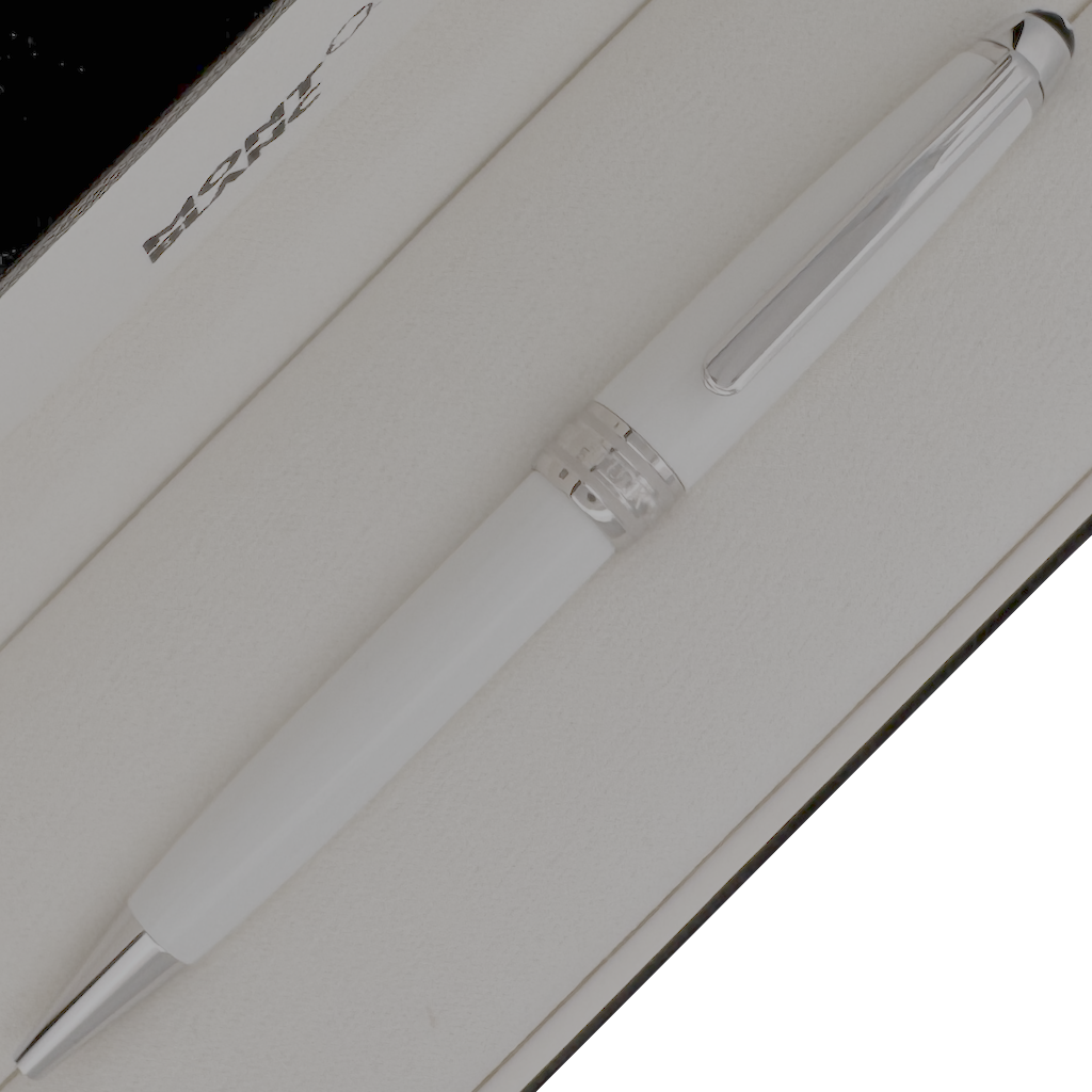 Montblanc Meisterstück Solitaire White Classique Kugelschreiber