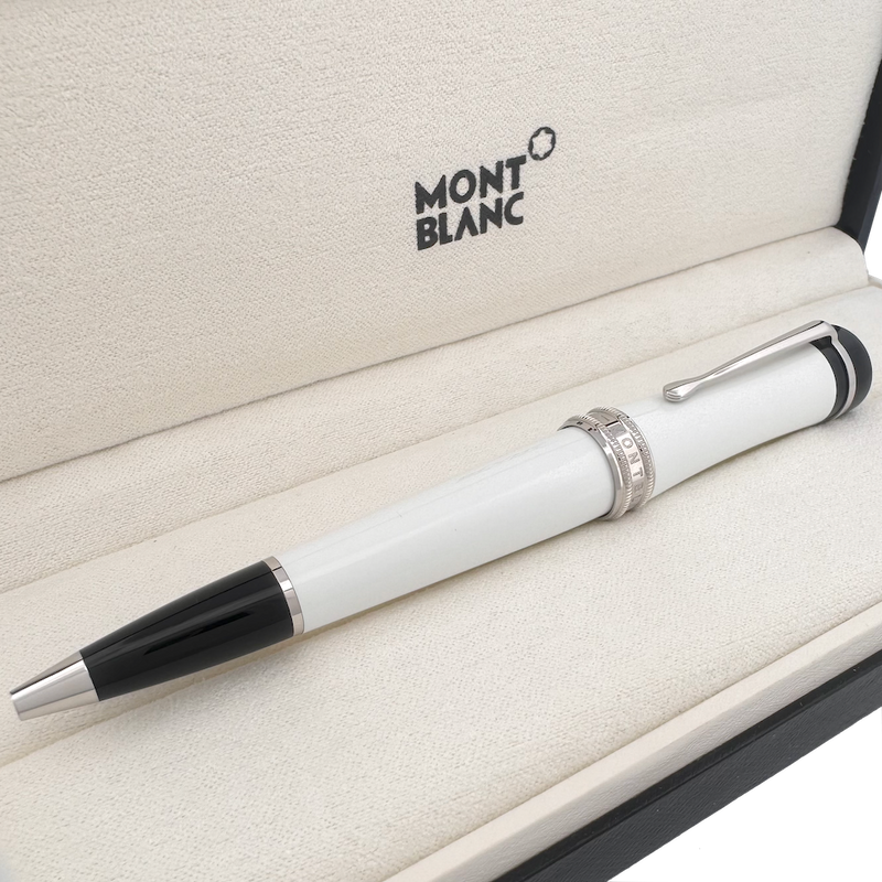 Montblanc Bonheur Special Edition White Resin Ballpoint Pen