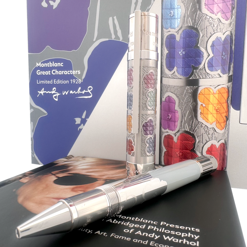Montblanc andy warhol rollerball sale