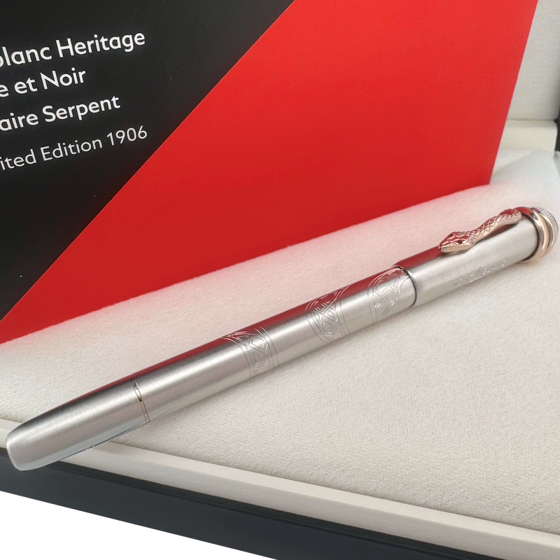 Montblanc Heritage Rouge & Noir Serpent Limited Edition 1906  Rollerball