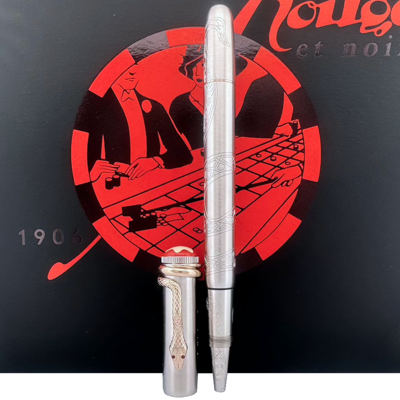 Montblanc Heritage Rouge & Noir Serpent Limited Edition 1906  Rollerball