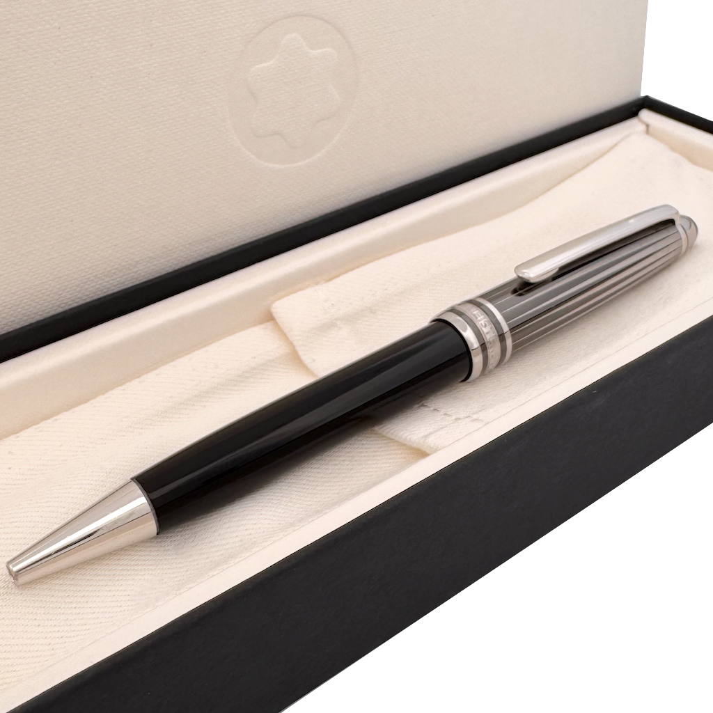 Montblanc Meisterstück Solitaire Black & White Classique Kugelschreiber - SALE