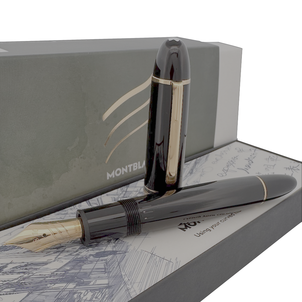 Montblanc Meisterstück Calligraphy Curved Nib Special Edition 149 Fountain Pen