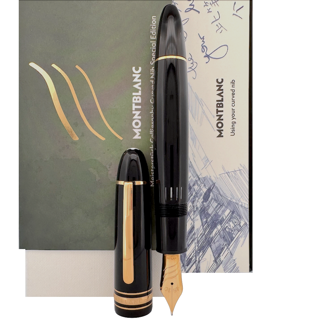 Montblanc Meisterstück Calligraphy Curved Nib Special Edition 149 Fountain Pen