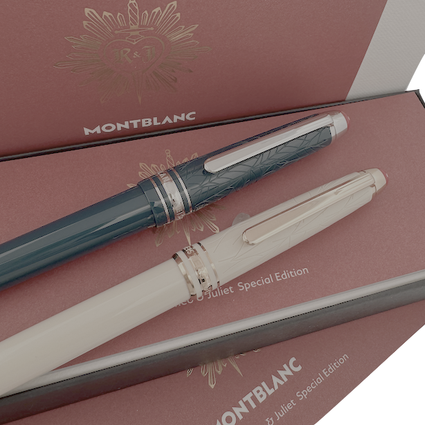 Montblanc Meisterstück Resin Midsize Romeo & classique Juliet Kugelschreiber - SET - penfabrik