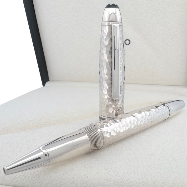 Montblanc Meisterstück Solitaire Martele LeGrand Rollerball Silber