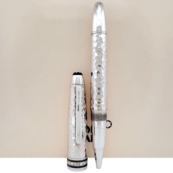 Montblanc Meisterstück Solitaire Martele LeGrand Rollerball Silber