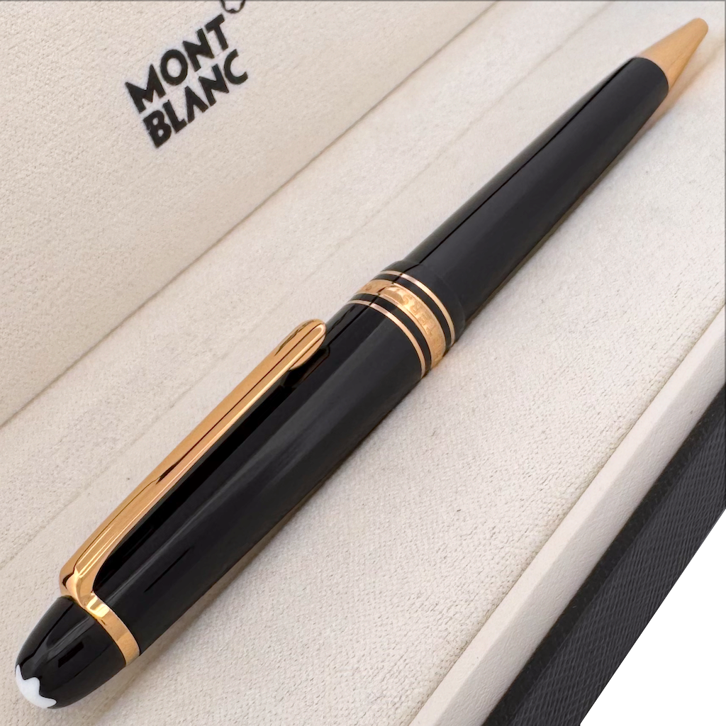 Montblanc Meisterstück Gold-Coated Midsize Ballpoint Pen