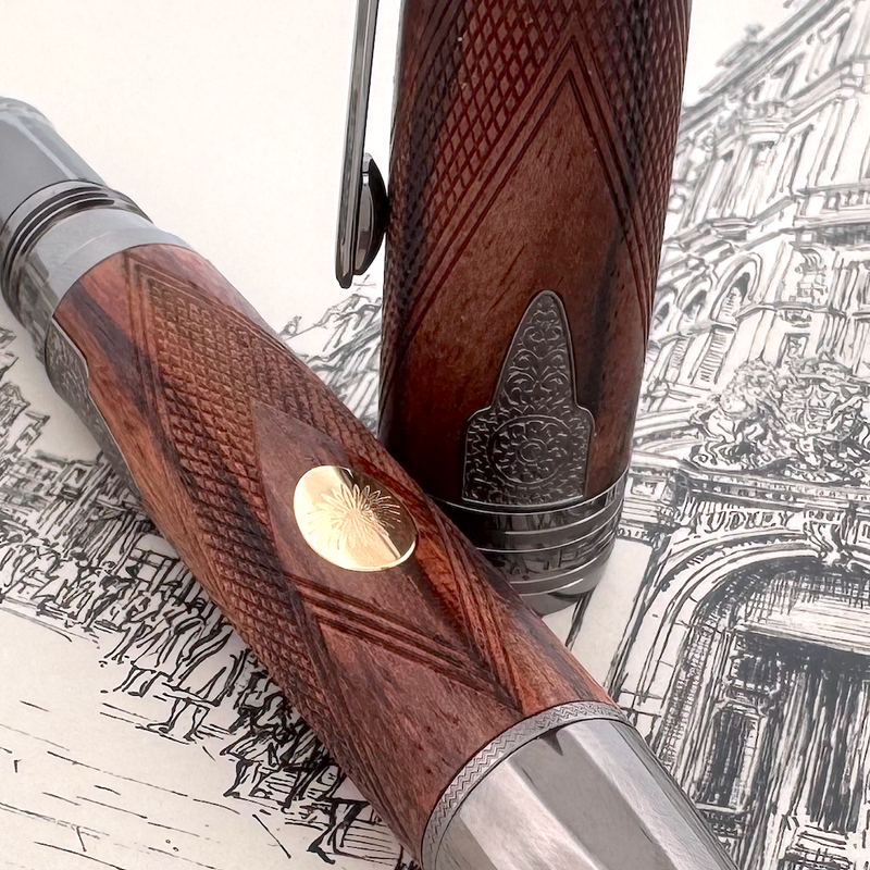 Montblanc Meisterstück Great Masters James Purdey & Sons Rollerball mit Poker Set